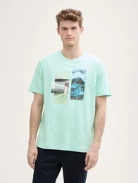 T-Shirt T-Shirt mit Foto-Print