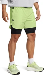 Under Armour Shorts Ua Vanish Elite 2In1 Short Grün/Neonfarben