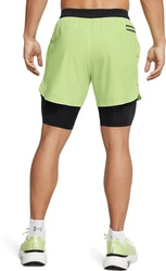 Under Armour Shorts Ua Vanish Elite 2In1 Short Grün/Neonfarben