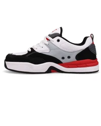 DC Shoes Ascend Sneaker Schwarz/Rot/Weiß/Creme
