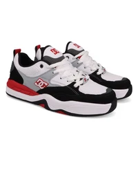 DC Shoes Ascend Sneaker Schwarz/Rot/Weiß/Creme