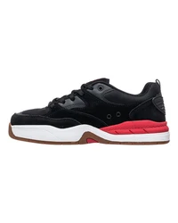 DC Shoes Ascend S Sneaker Schwarz/Rot/Dunkelrot