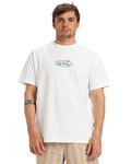Quiksilver T-Shirt Nd Nature Magic Weiß/Beige/Creme