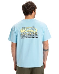 Quiksilver T-Shirt Nd Nature Magic Blau/Hellblau