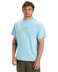 Quiksilver T-Shirt Nd Nature Magic Blau/Hellblau