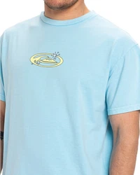 Quiksilver T-Shirt Nd Nature Magic Blau/Hellblau