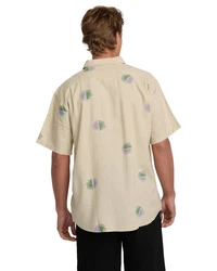Billabong Funktionshemd Cordoba Khaki/Beige/Blau/Weiß