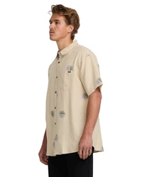 Billabong Funktionshemd Cordoba Khaki/Beige/Blau/Weiß