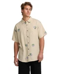 Billabong Funktionshemd Cordoba Khaki/Beige/Blau/Weiß