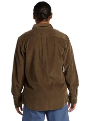 Quiksilver Langarm Smoke Trail Dunkelgrün/Khaki/Dunkelbraun/Beige/Braun