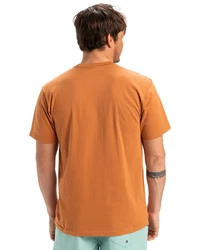 Quiksilver T-Shirt Evo Endless Orange/Braun