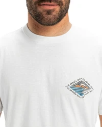 Quiksilver T-Shirt Evo Future Islands Weiß/Creme