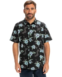 Quiksilver Funktionshemd Apero Classic Blau/Schwarz/Hellblau