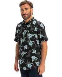 Quiksilver Funktionshemd Apero Classic Blau/Schwarz/Hellblau