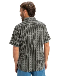 Quiksilver Funktionshemd Street Way Schwarz/Grün/Grau/Rot/Blau