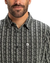 Quiksilver Funktionshemd Street Way Schwarz/Grün/Grau/Rot/Blau
