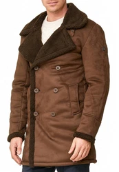 Indicode Kurzmantel Barlow Braun/Dunkelbraun/Khaki/Grau/Beige
