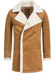 Indicode Kurzmantel Barlow Braun/Beige