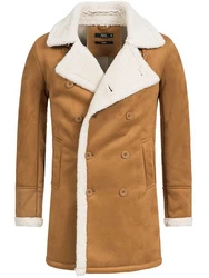 Indicode Kurzmantel Barlow Braun/Beige