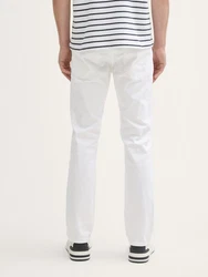 TOM TAILOR Slim-fit Jeans TTJOSH Regular Slim Jeans Weiß/Creme