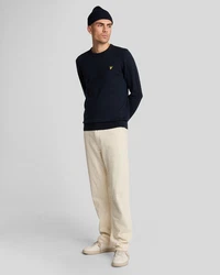 Lyle & Scott Strickpullover Herren Dunkelblau/Blau