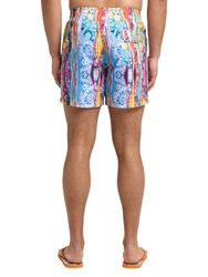 CARLO COLUCCI Shorts Eiberger Mischfarben/Orange/Creme/Grau/Lila/Blau