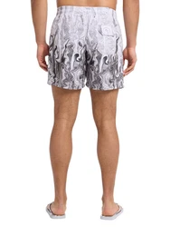 CARLO COLUCCI Shorts Eiberger Grau/Silber/Rot