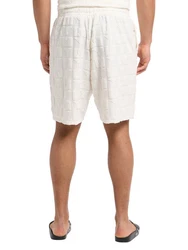 CARLO COLUCCI Shorts Egarter Creme/Weiß