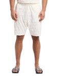 CARLO COLUCCI Shorts Egarter Creme/Weiß