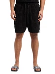 CARLO COLUCCI Shorts Egarter Schwarz/Dunkelblau