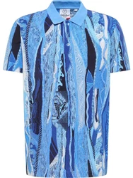 CARLO COLUCCI Poloshirt Blau