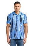 CARLO COLUCCI Poloshirt Blau