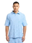 Carlo Colucci Poloshirt Blau/Hellblau