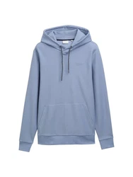 TOM TAILOR Sweatshirt Hoodie Hellblau/Blau/Grau