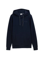 TOM TAILOR Sweatshirt Hoodie Dunkelblau/Hellblau/Blau