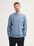 TOM TAILOR Sweatshirt Hellblau/Grau/Blau