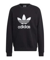 adidas Originals Sweatshirt Trefoil Crew Sweatshirt Schwarz/Dunkelblau