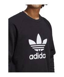 adidas Originals Sweatshirt Trefoil Crew Sweatshirt Schwarz/Dunkelblau