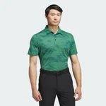 adidas Performance Poloshirt ULTIMATE365 TEXTURED STRIPE Grün/Dunkelgrün