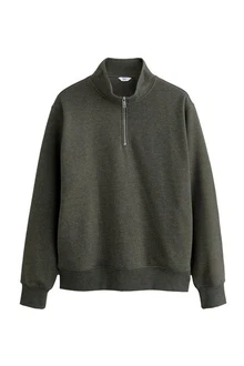 Next Jersey-Sweatshirt mit Reißverschlusskragen