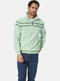 Sweatshirt MODASTELLA mit filigranen Streifen