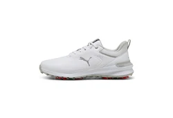 PUMA IGNITE Innovate Golfschuhe Herren Weiß/Rot/Creme/Grau
