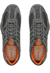 Geox Snake Sneaker Grau/Hellgrau/Dunkelgrau/Orange/Rot