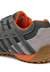 Geox Snake Sneaker Grau/Hellgrau/Dunkelgrau/Orange/Rot