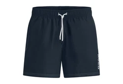 HUGO Badeshorts MAX mit Markenschriftzug Dunkelblau/Blau