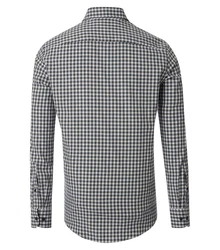 CASAMODA Langarmhemd Casual Fit Dunkelgrün