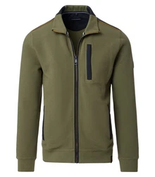 CASAMODA Kapuzensweatshirt Sweatjacke Outdoorjacke 
