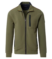 CASAMODA Kapuzensweatshirt Sweatjacke Outdoorjacke 
