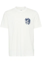 Blend T-Shirt BLEND BHJAFON Weiß/Creme