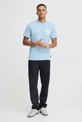 Blend T-Shirt BLEND BHJAFON Blau/Hellblau